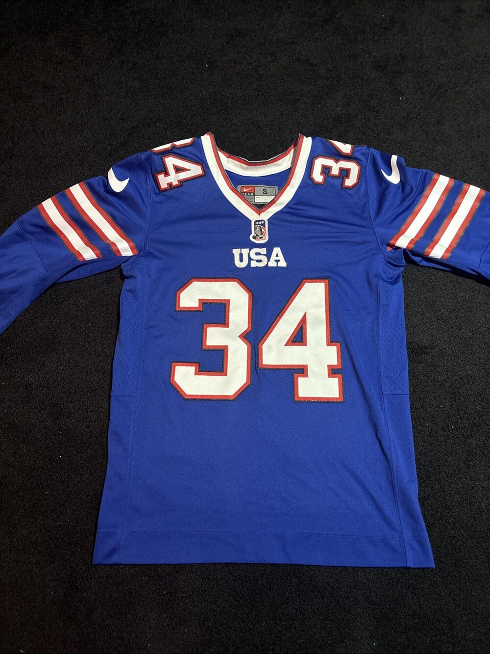 RARE! 2018 IIHF World Junior Championship Team USA Auston Matthews Jersey Size S